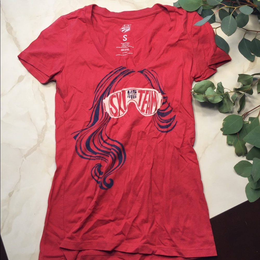 Ski team t shirt
